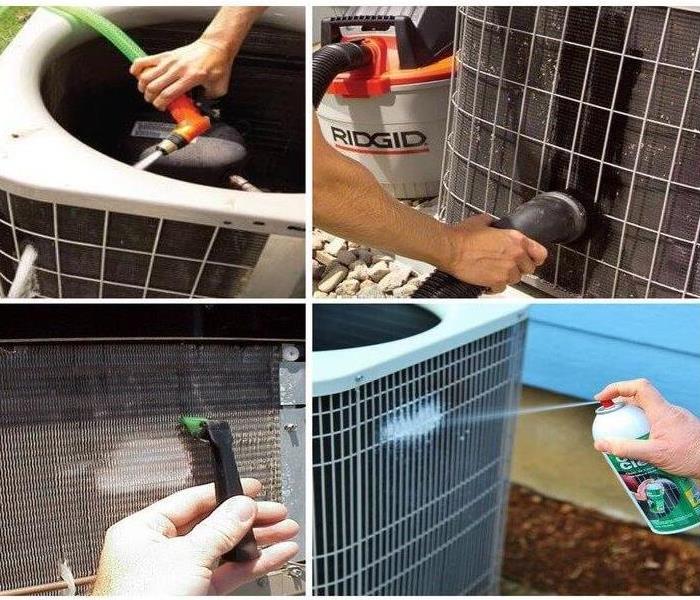 Cleaning Air Conditioning Unit